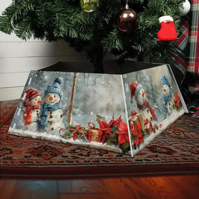 Saia Árvore de Natal Base PVC Encaixe 55x42x25cm