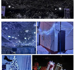 Luzes de Fadas Natalinas à Prova d'Água – Encanto e Magia