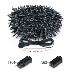 Luzes de Natal LED Impermeáveis - Encanto e Magia